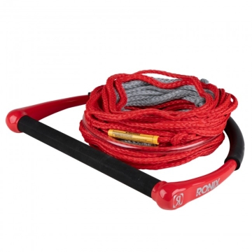 Combinație Ronix 1.0 TPR Mâner din cauciuc cu pachet de coardă PE de 65 ft