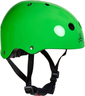 Cască de skate pentru copii Triple Eight Lil 8 46-52 Verde