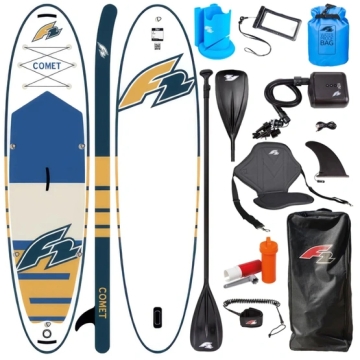 Стендъп падъл борд F2 Comet 10'5" Multiset бял