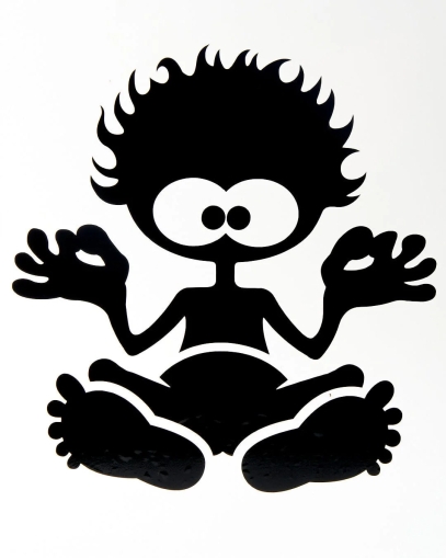 Стикер за ван Saltrock Tok в черно