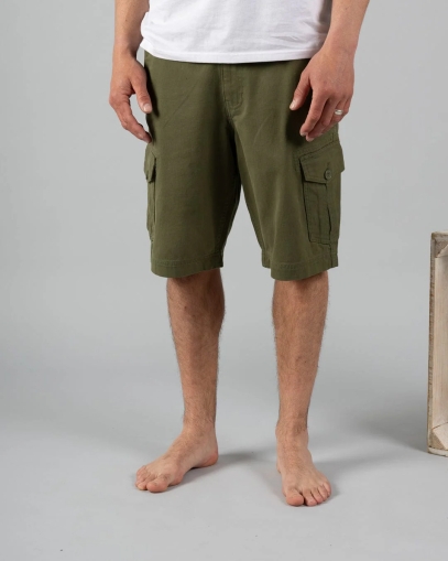 Penwith II Mens Cargo Short Dark Green