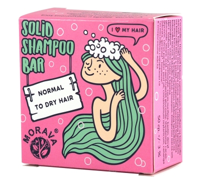 Baton de șampon solid Morava pentru păr normal până la uscat