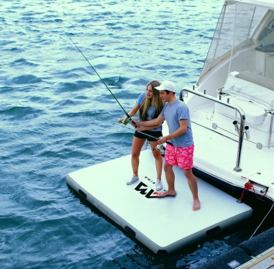 Ακουα Μαρίνα Νησί+ Φουσκωτή Εναέρια Πλατφόρμα