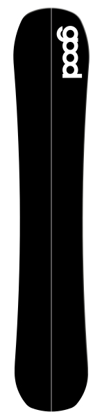 GoodBoards GB Split Nose Rocker 160 M Splitboard
