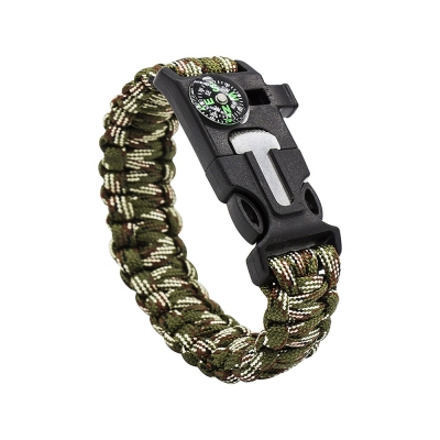 Brățară de Supraviețuire 5-în-1 Camo