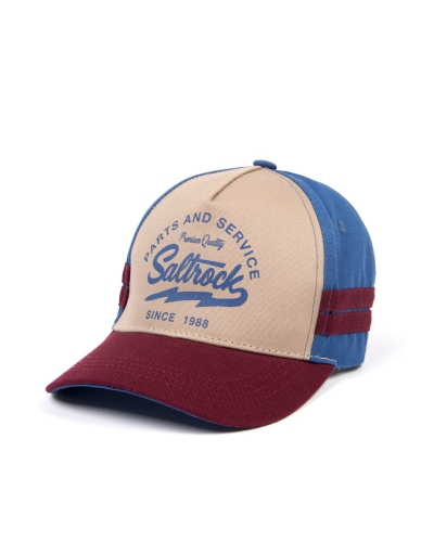 Saltrock Strike Cap Blue/Burgundy 