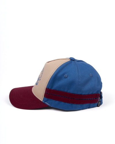 Saltrock Strike Cap Blue/Burgundy 