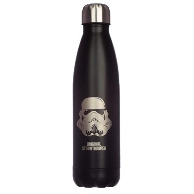 Die original Stormtrooper Heiß- und Kaltgetränkeflasche 500 ml Schwarz