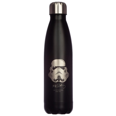 Die original Stormtrooper Heiß- und Kaltgetränkeflasche 500 ml Schwarz