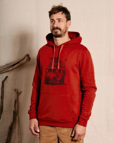 Saltrock Go Anywhere Ανδρικό Ανακυκλωμένο Hoodie Κόκκινο