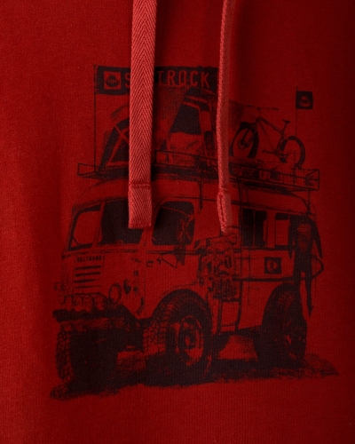 Saltrock Go Anywhere Ανδρικό Ανακυκλωμένο Hoodie Κόκκινο