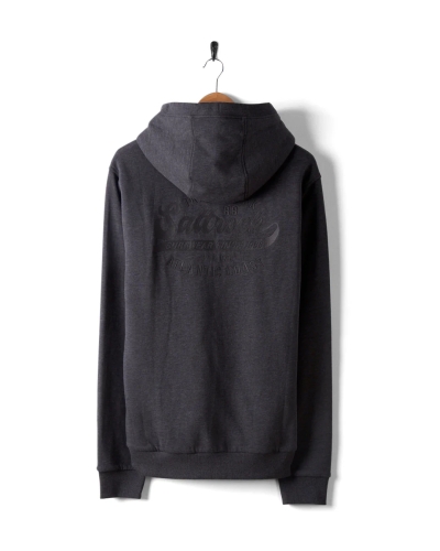 Saltrock Ανδρική Φούτερ Home Run Stitch με Επένδυση Sherpa Γκρι