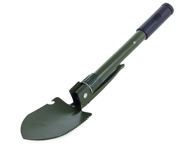 Малка сгъваема лопата с кирка за къмпинг