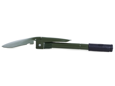 Малка сгъваема лопата с кирка за къмпинг