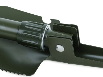 Малка сгъваема лопата с кирка за къмпинг