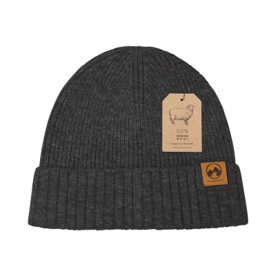 MowMow Moon Merino Σκουφάκι Σκούρο Γκρι