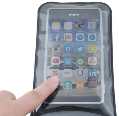 Waterproof Phone Case Black