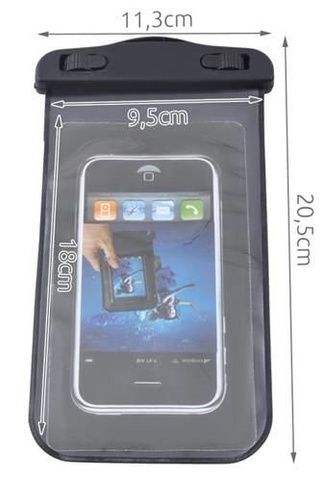 Waterproof Phone Case Black