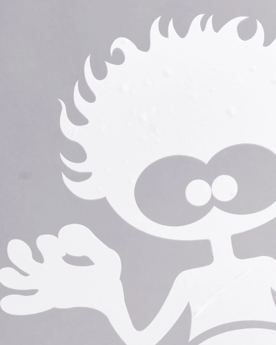 Λευκό Αυτοκόλλητο Saltrock Tok Van