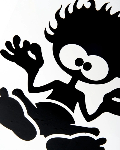 Αυτοκόλλητο Saltrock Tok Van Μαύρο