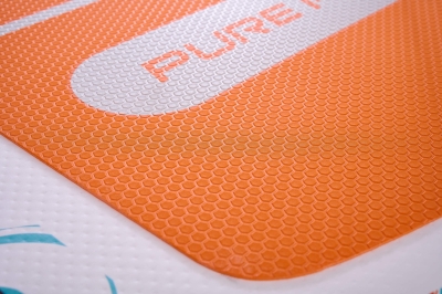 Καθαρός Αέρας All-Round iSUP Coast 10'2 με ρυθμιζόμενο κουπί αλουμινίου 3T και λουρί ασφαλείας (Πορτοκαλί)