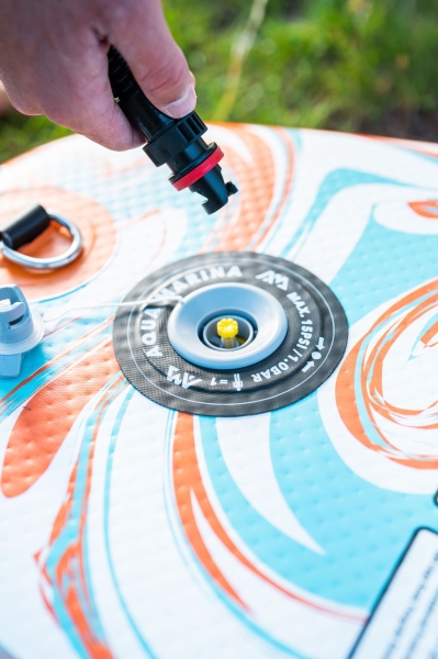 Καθαρός Αέρας All-Round iSUP Coast 10'2 με ρυθμιζόμενο κουπί αλουμινίου 3T και λουρί ασφαλείας (Πορτοκαλί)