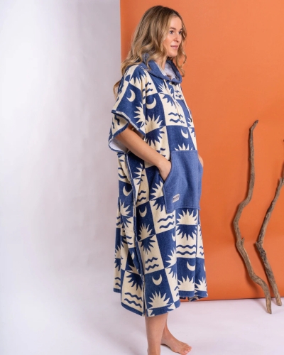 Пончо Saltrock Equinox в синьо