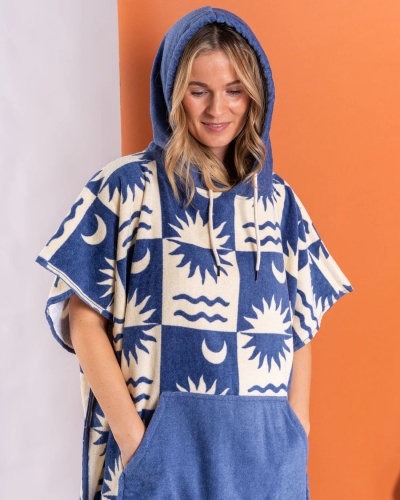 Пончо Saltrock Equinox в синьо