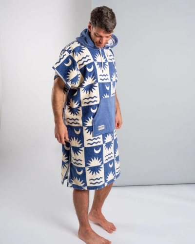 Пончо Saltrock Equinox в синьо