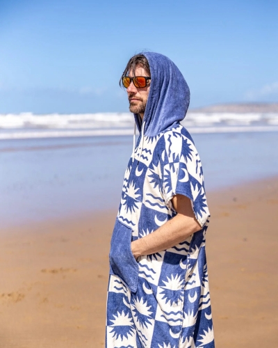 Пончо Saltrock Equinox в синьо