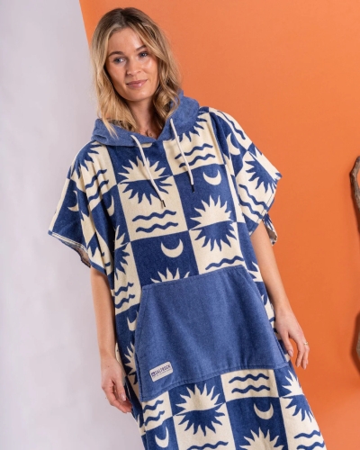 Пончо Saltrock Equinox в синьо