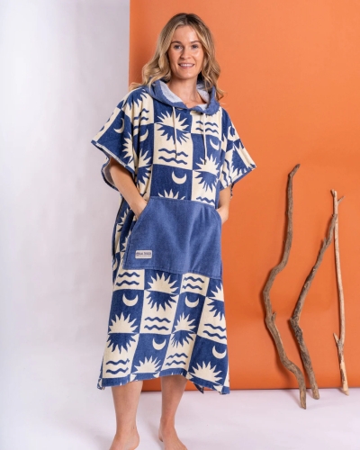 Пончо Saltrock Equinox в синьо