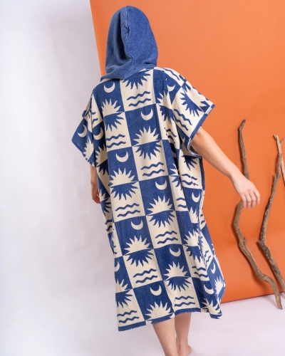 Пончо Saltrock Equinox в синьо