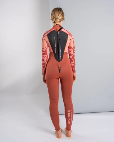 Γυναικεία Ολόσωμη Στολή Κατάδυσης Saltrock Equinox 3/2 Πορτοκαλί/Μαύρο