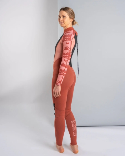 Γυναικεία Ολόσωμη Στολή Κατάδυσης Saltrock Equinox 3/2 Πορτοκαλί/Μαύρο