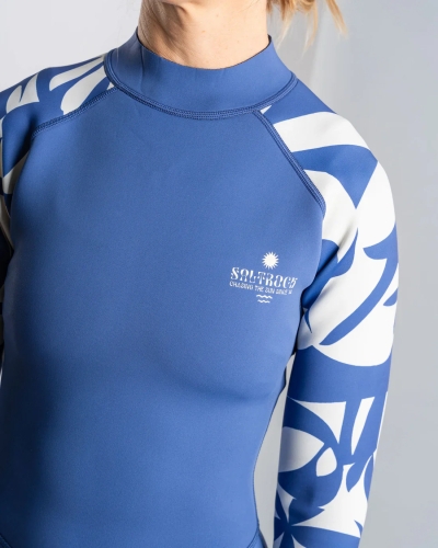 Γυναικεία Ολόσωμη Στολή Saltrock Balance Μπλε