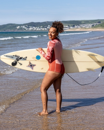 Γυναικεία Στολή Springsuit Saltrock Equinox Πορτοκαλί