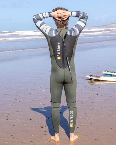 Saltrock Camo Stripe 3/2 Ολόσωμη Στολή Κατάδυσης Πράσινη