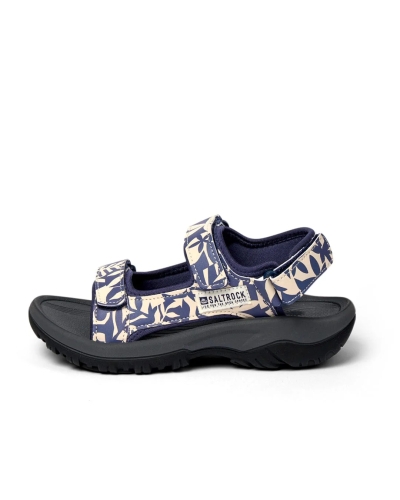 Γυναικεία Σανδάλια Πεζοπορίας Saltrock Walkabout Balance Floral Μπλε