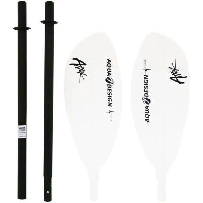 Aquadesign K1 Attak 4 Kajakpaddel Weiß