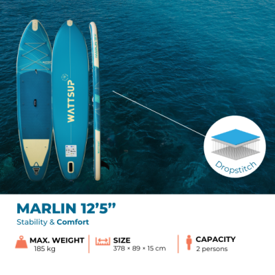 WATTSUP Marlin 12'6'' Minicombo SUP
