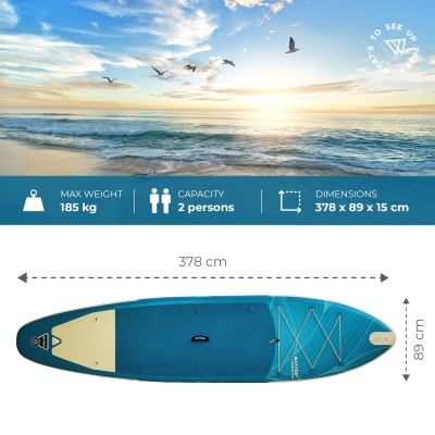 WATTSUP Marlin 12'6'' Minicombo SUP