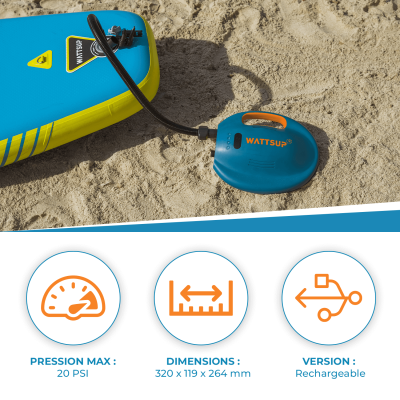 WATTSUP Swift+ Ηλεκτρική Αντλία Μπαταρίας για SUP και Καγιάκ