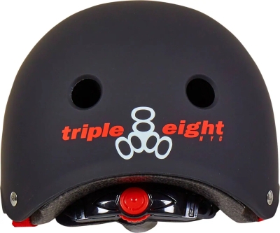 Triple Eight Lil 8 Kinder-Skatehelm 46-52 Matt Schwarz