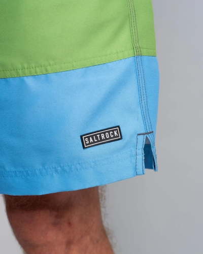 Ανδρικά Μαγιό Saltrock Krave Panel Σκούρο Γκρι