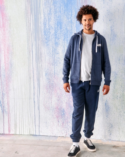 Ανδρική Ζακέτα Saltrock Original με Φερμουάρ Μπλε Marl