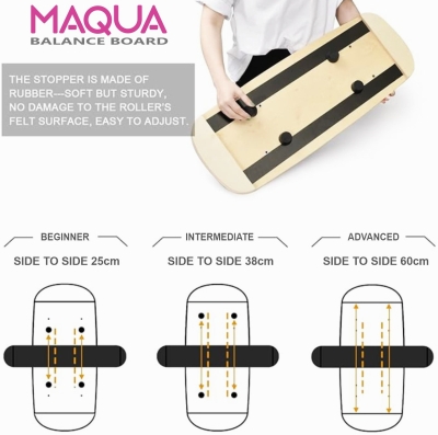 Maqua Stretching και Pilates Ισορροπίας Σανίδα