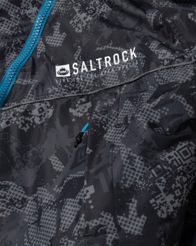Saltrock Digi Camo Ρόμπα Αλλαγής Μαύρο/Μπλε