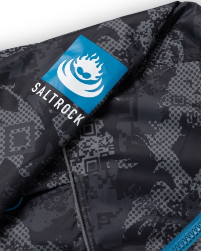 Saltrock Digi Camo Ρόμπα Αλλαγής Μαύρο/Μπλε