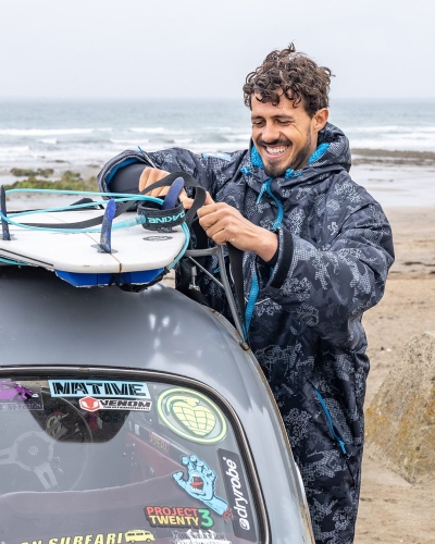 Saltrock Digi Camo Ρόμπα Αλλαγής Μαύρο/Μπλε